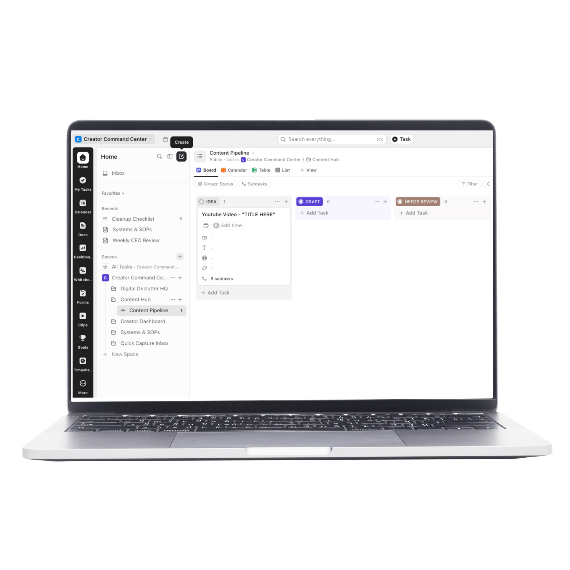 Airtable Solution Portfolio Management (Square Pillow)